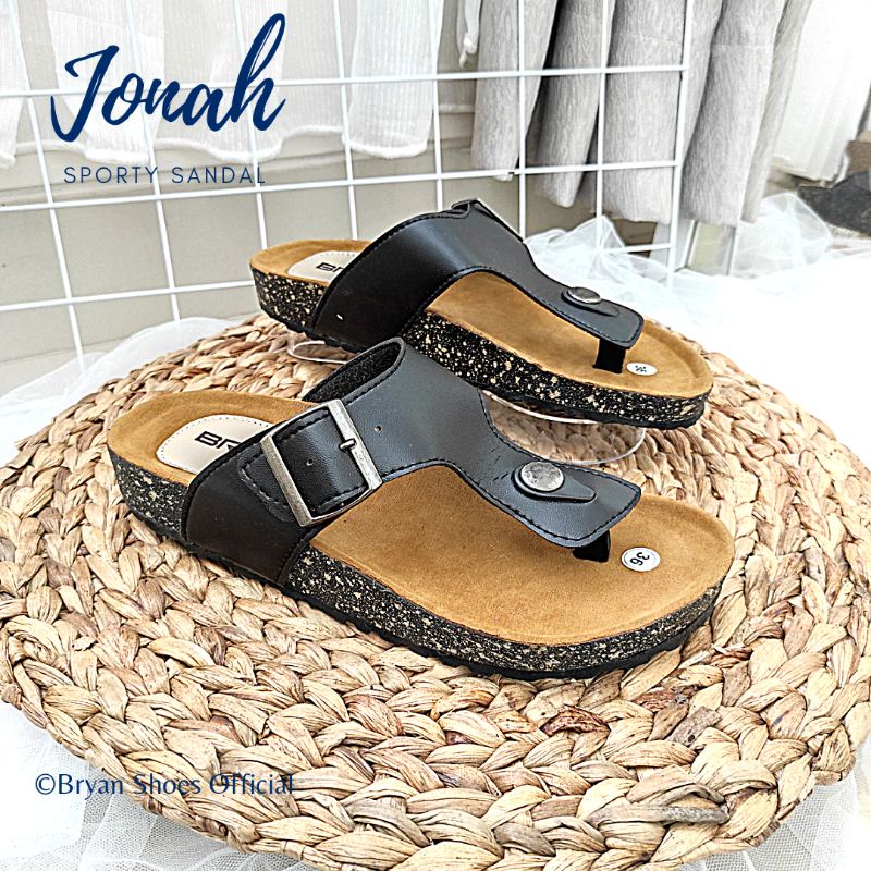 Bryan Jonah Sandal Puyuh Couple Sintetis Dove Unisex Pria Wanita Jumbo Bigsize Oversize 36-40 41 42 43