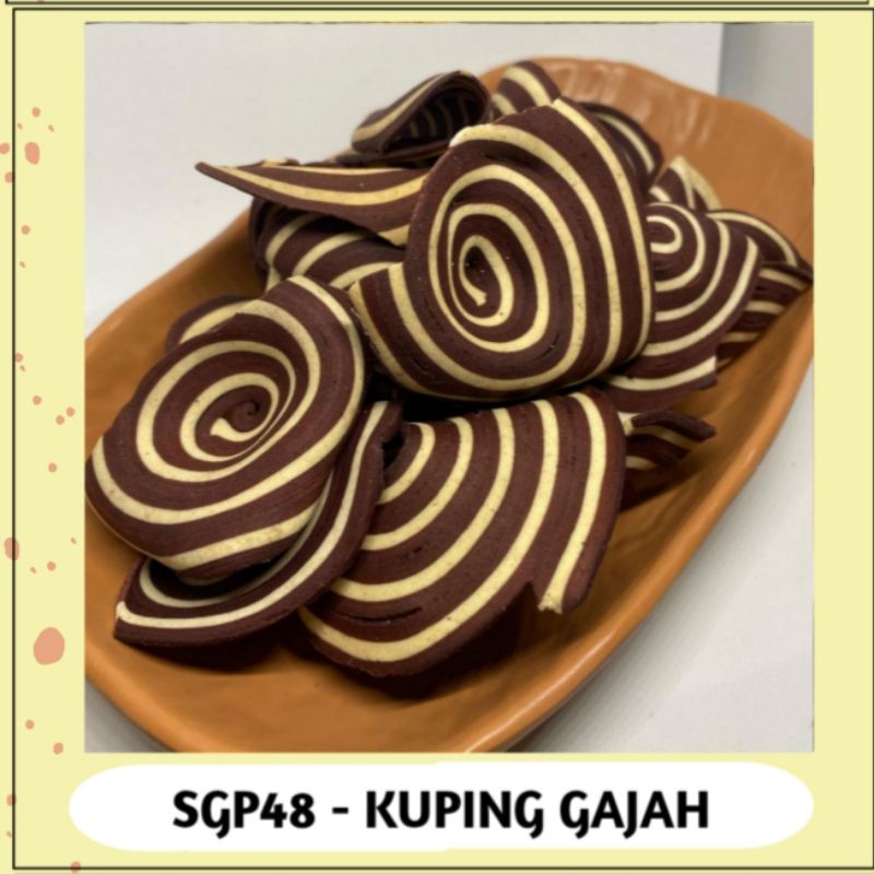 

KUPING GAJAH , Snack lebaran