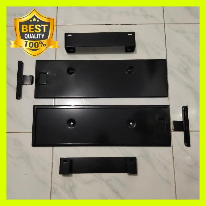 Tatakan Dudukan Plat Nomor Mobil Honda HRV Model Selip Samping
