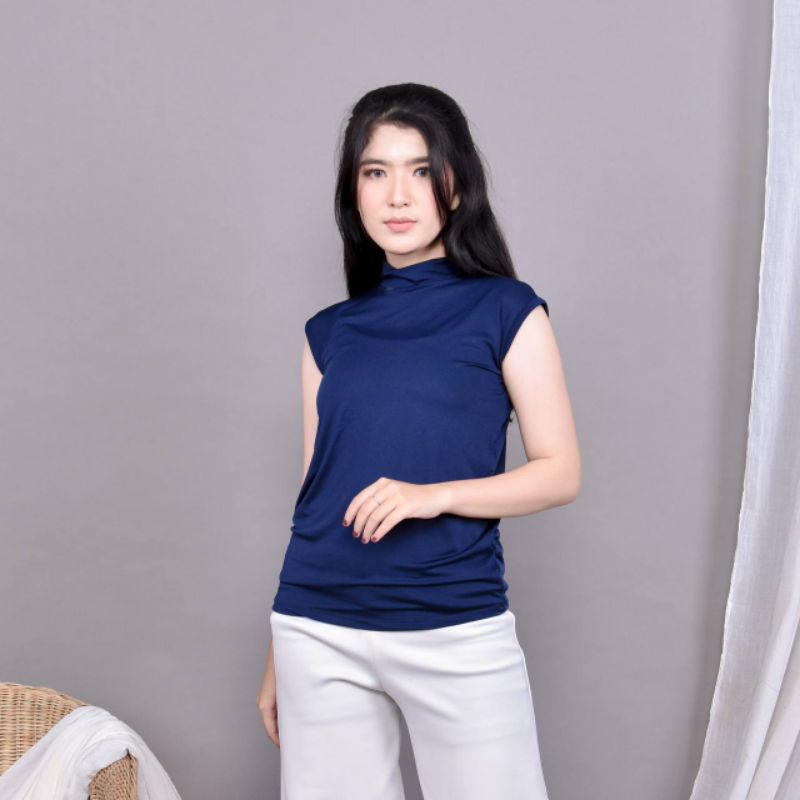 Manset / Inner / Dalaman Baju Basic Kutung Buntung Tanpa Lengan Kaos Jersey Premium