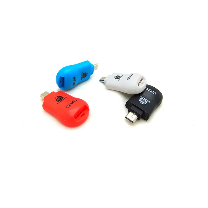 otg micro sd card reader satoo - micro usb to micro sd