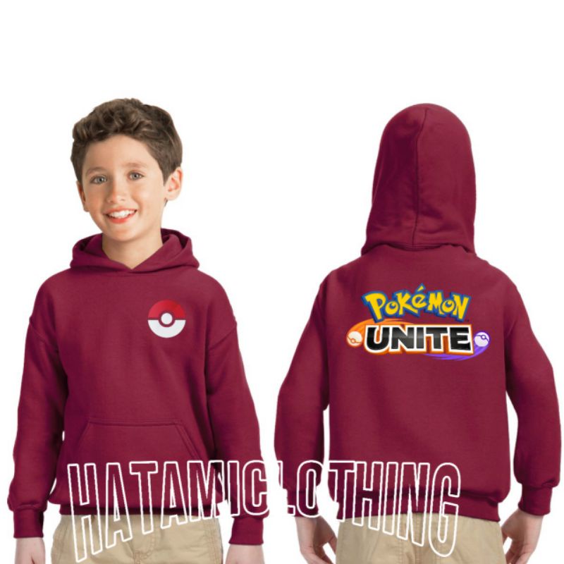 jaket hoodie anak POKEMON UNITE - hatamiclothing