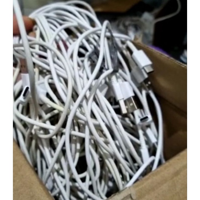 Kabel data Samsung bekas pakai tipe C A20.A50 A20s A30 A31 A51 S10 M20 M30 dll