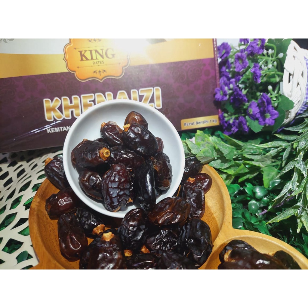 Kurma Khenaizi 1Kg King Dates Crown Vacuum/King Dates Khenaizi Nawidashopjkt Distributor Jakarta