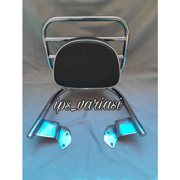 Aksesoris Yamaha fazzio hybrid / back rack yamaha fazzio/backrack fazzio