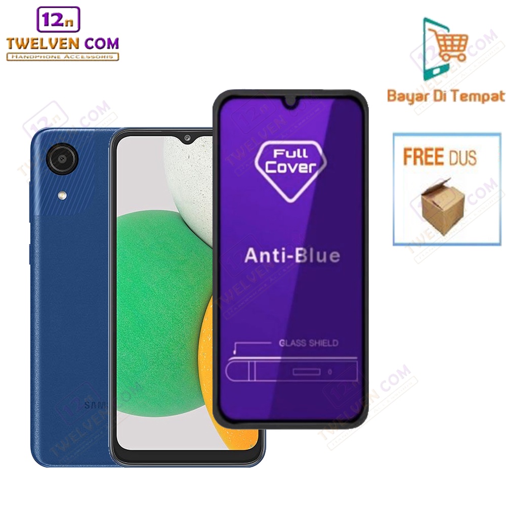 ANTI BLUE TEMPERED GLASS BLUE LIGHT ANTI GORES Samsung A03 Core