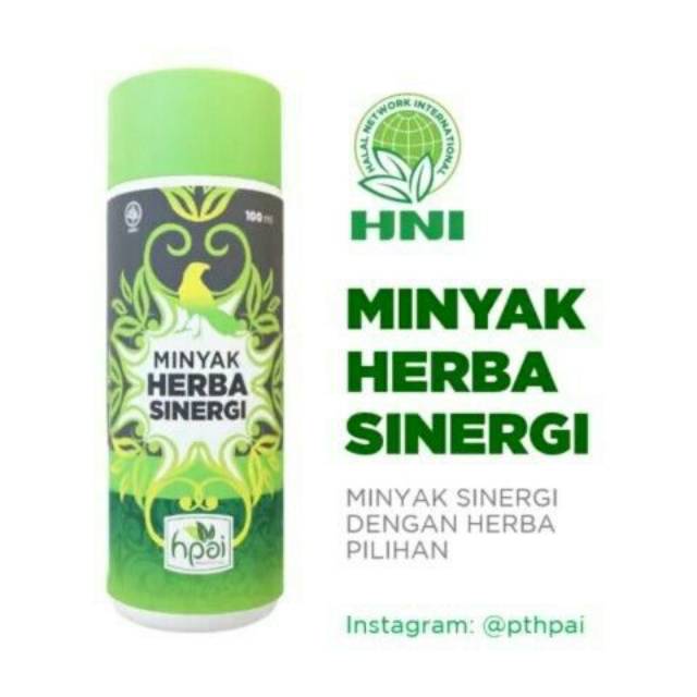 Minyak herba sinergi produk HNI HPAI  - Minyak ajaib , antiseptik, untuk kesehatan, perawatan diri