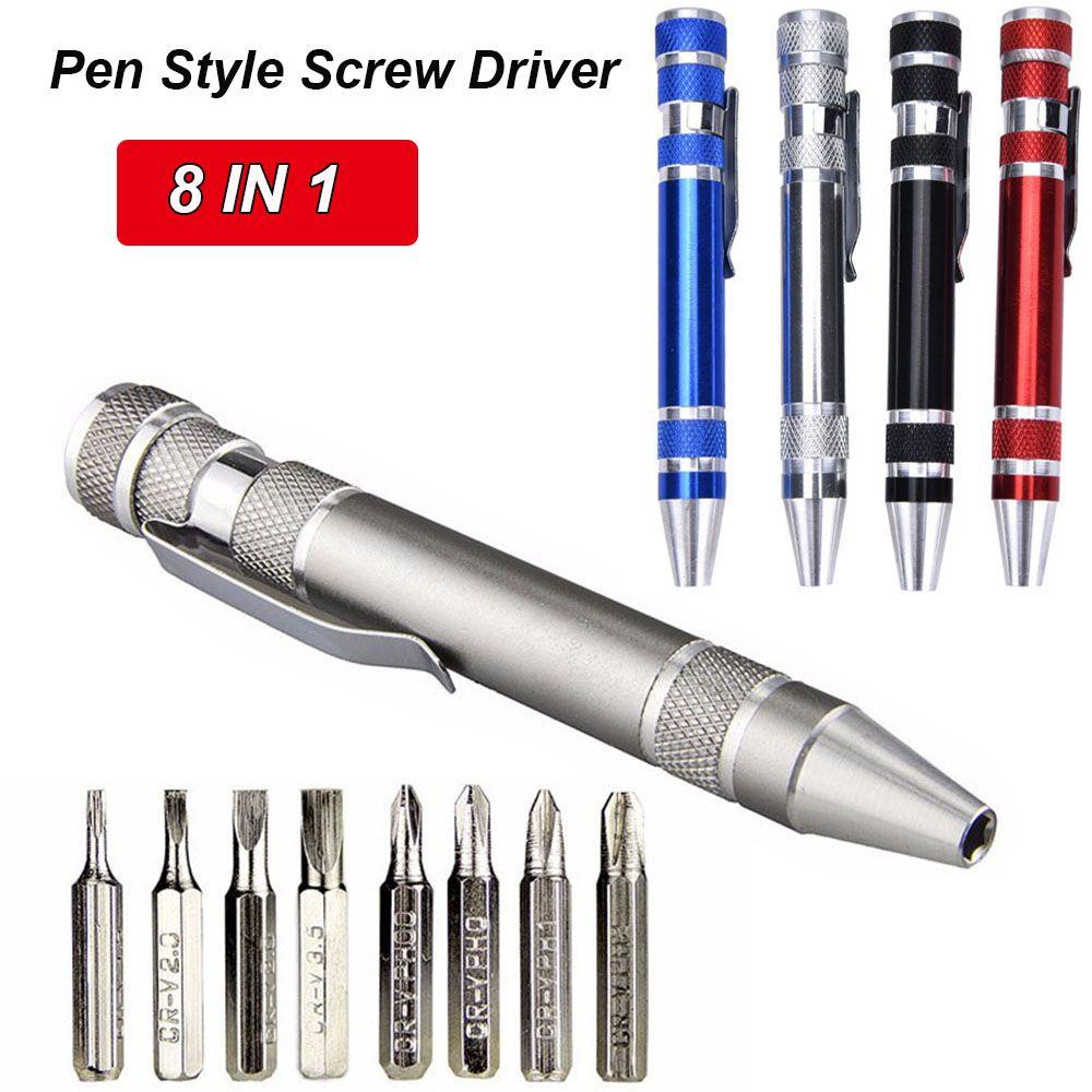 Populer Obeng Baru Multi-Alat Obeng Set Pen Style Screw Driver