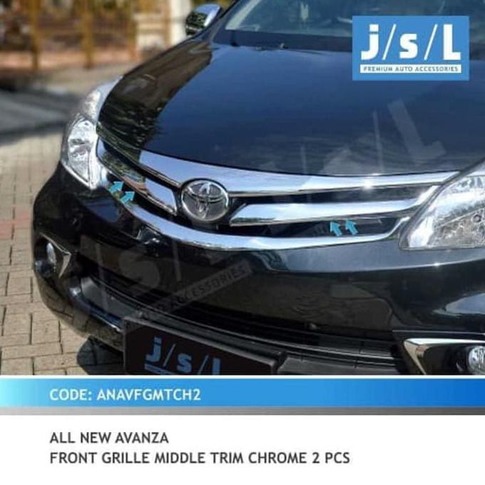 List Grill Depan Tengah All New Avanza / Front Grill Middle Trim List All New Avanza Xenia