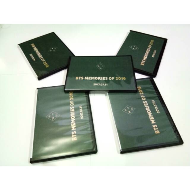Dvd Copy Ori Bts Memories 16 Shopee Indonesia