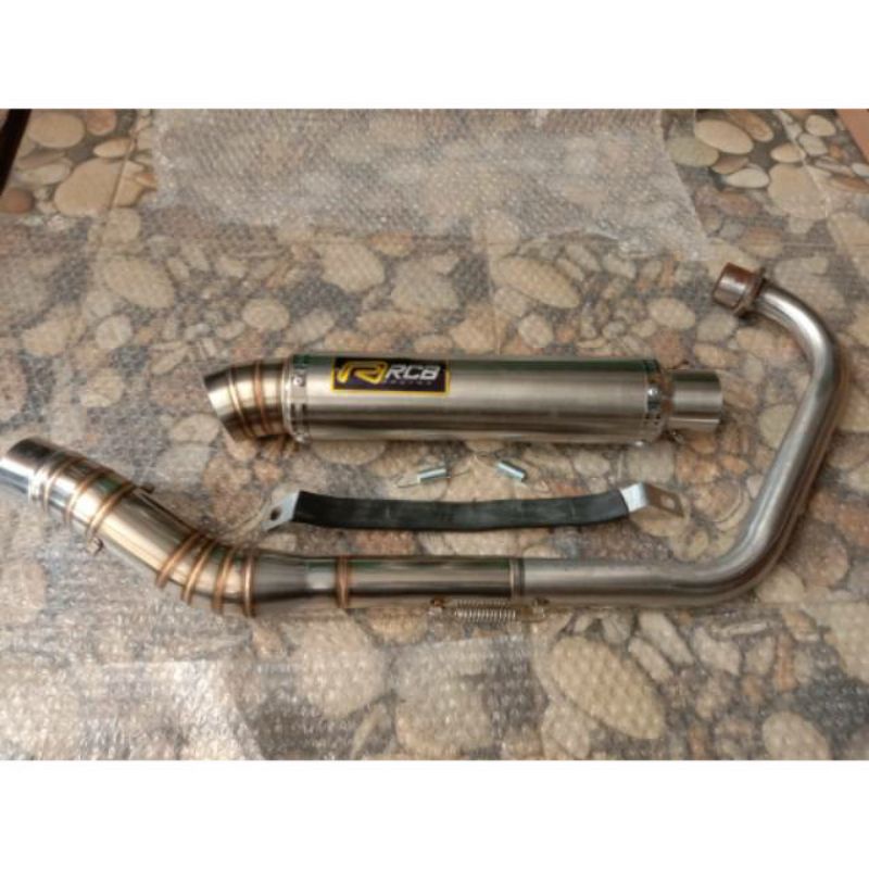 KNALPOT RACING RCB CORONG PNP MOTOR VIXION SATRIA FU JUPITER MX SONIC