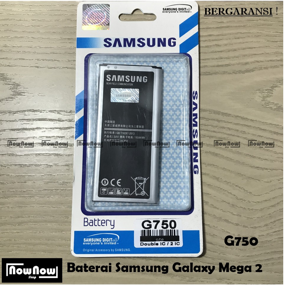 Baterai Samsung Galaxy Mega 2 G750 Original Batre Batrai Battery HP SEIN