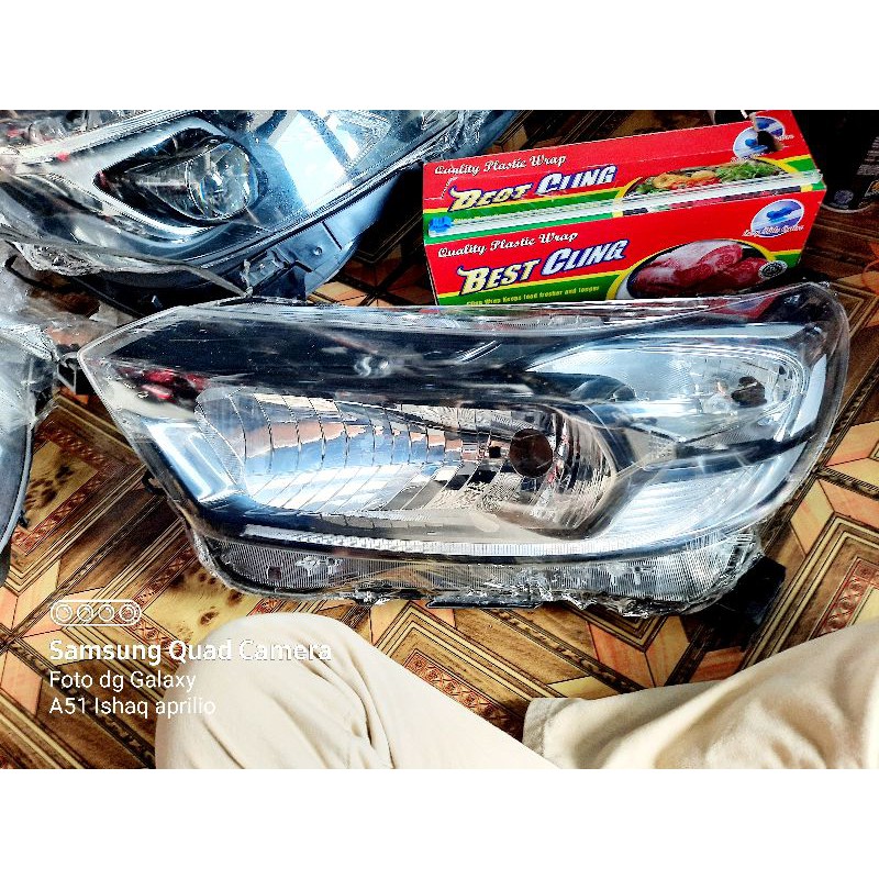 headlamp /lampu depan mobilio facelift. 2019.2020 kiri