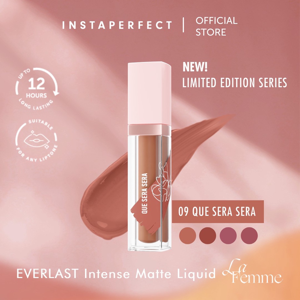 Wardah Instaperfect Everlast Intense Matte Liquid Lipcream