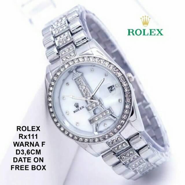 Jam tangan wanita ROLEX PARIS