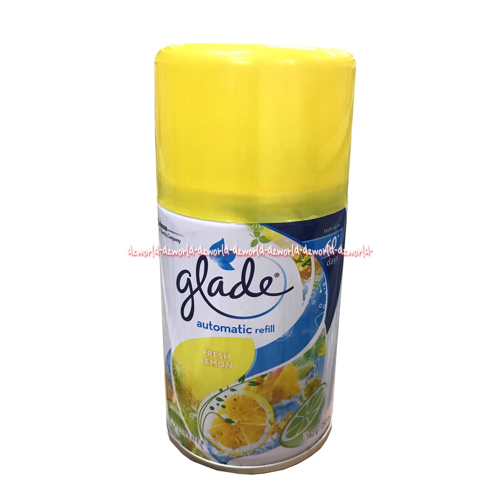 Glade Automatic Refill 60 Days Lemon Peony Pengharum Ruangan 225ml Air Freshener Glad