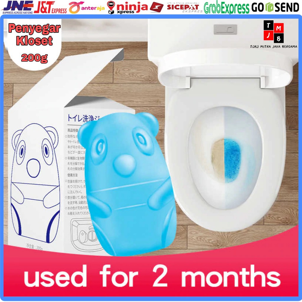 SI BIRU BERUANG PEMBERSIH PENYEGAR TOILET KLOSET DUDUK PEMBERSIH WC