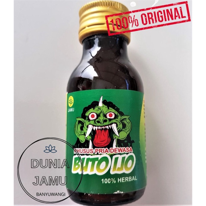 Jamu Lelaki kuat Buto Ijo Herbal ori