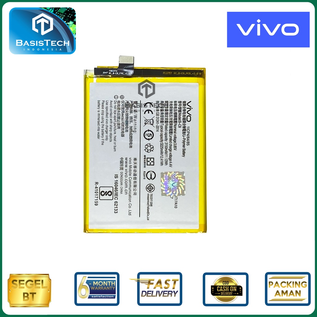 BATERAI VIVO V7 Plus 1617 1716 - VIVO Y79 B-C9 - ORI99 - GOOD QUALITY