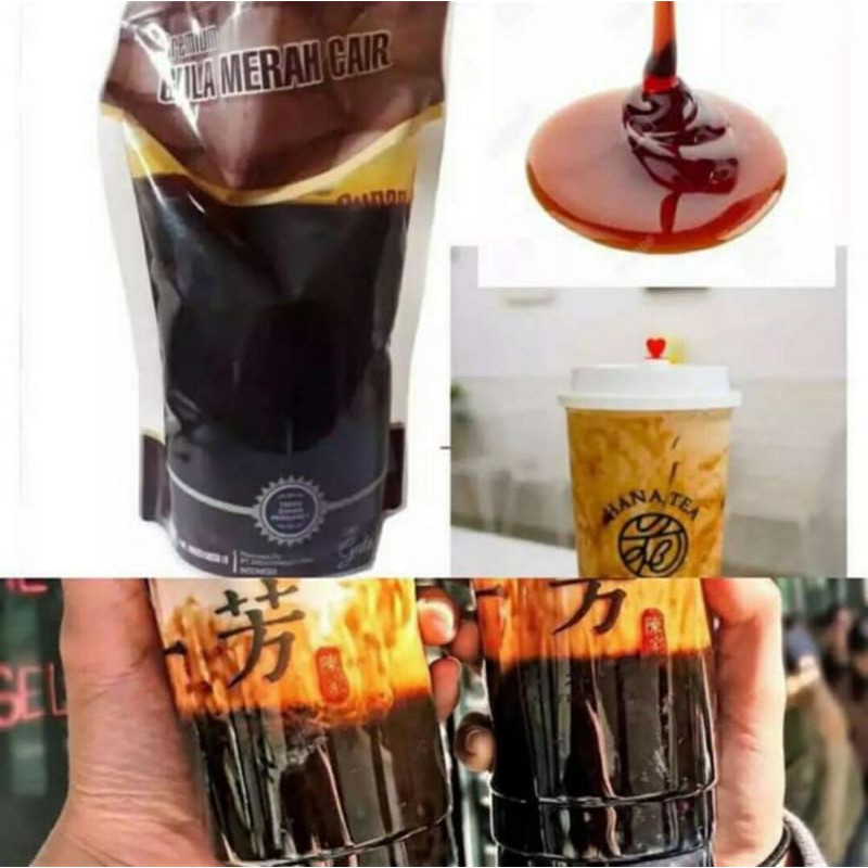 

Brown Sugar Cair Untuk Minuman Kekinian Bubur dan olahan kuliner