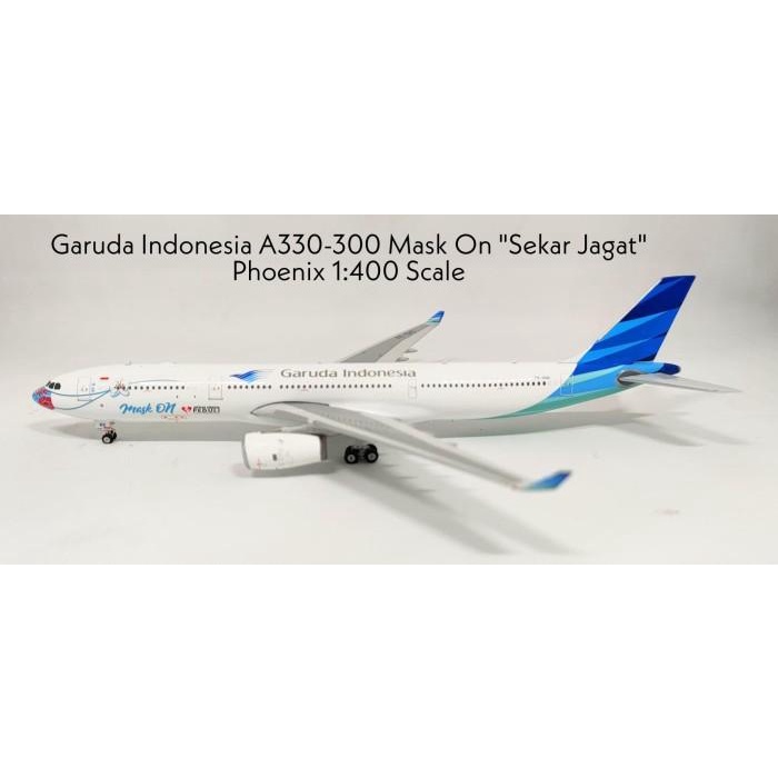 Diecast | Diecast Pesawat Garuda Indonesia A330-300 Pk-Ghc Phoenix 1:400
