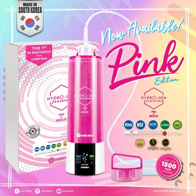 LWG HYDROGEN FONTAINE PINK