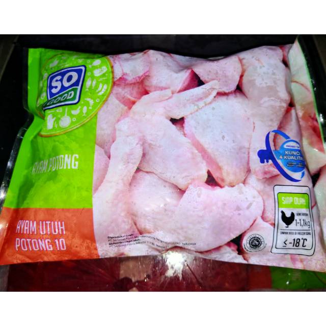 

So good ayam potong utuh 10. 1kg