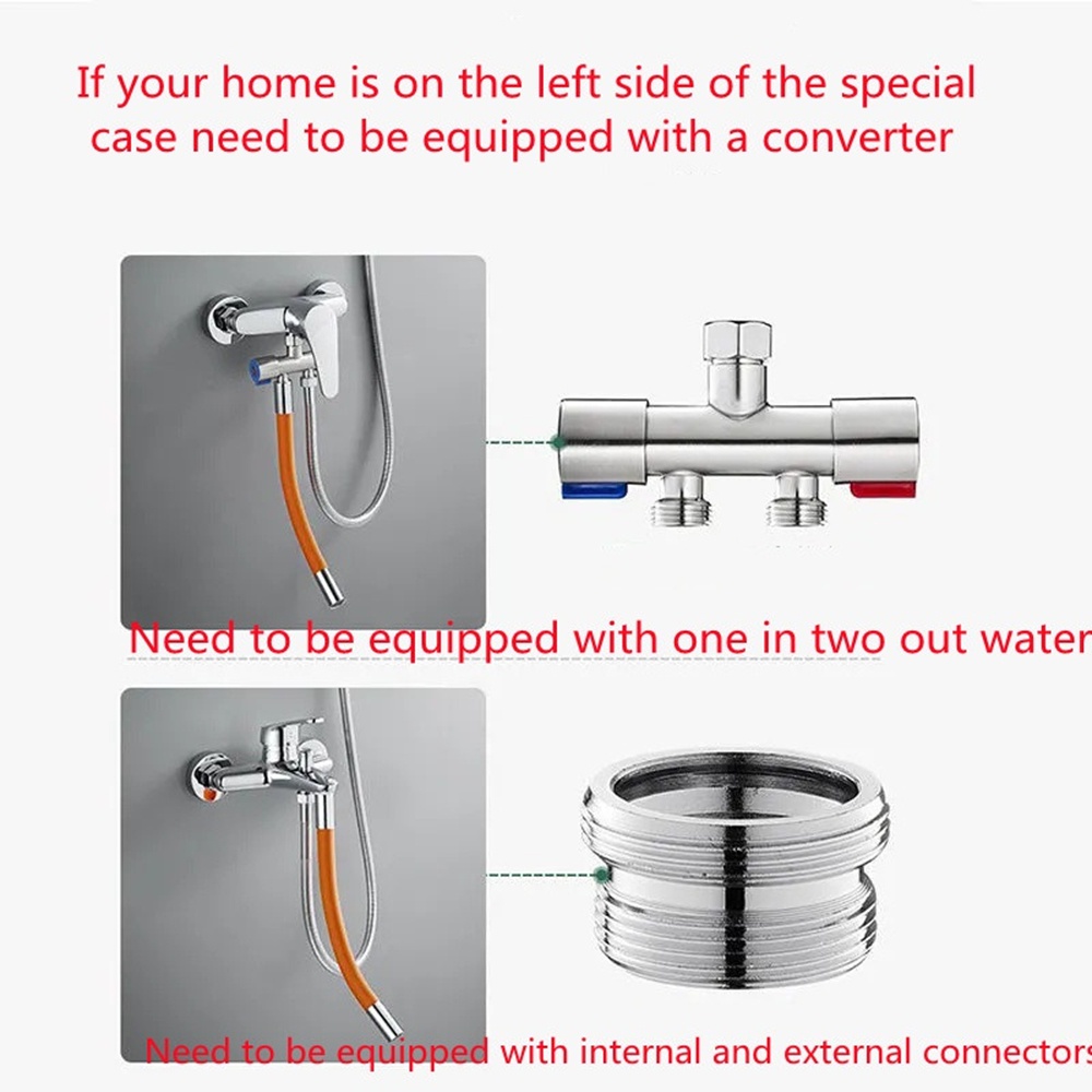 Extender Keran Universal Multifungsi Dapat Berputar 360 Derajat Untuk Kamar Mandi / Dapur