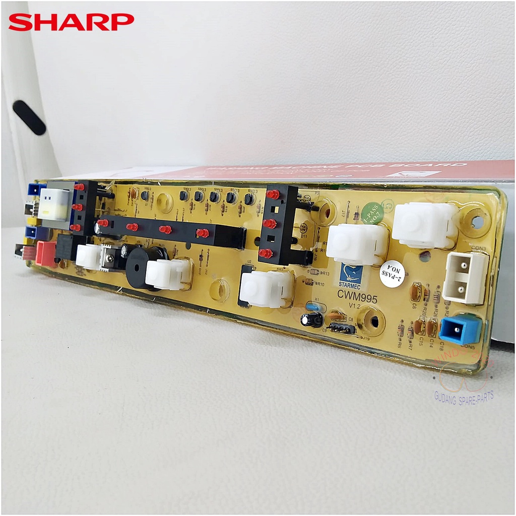 MODUL PCB MESIN CUCI SHARP ES-F800H ES F800H / ESF800H ESF850H / B / S ( 45-995 )