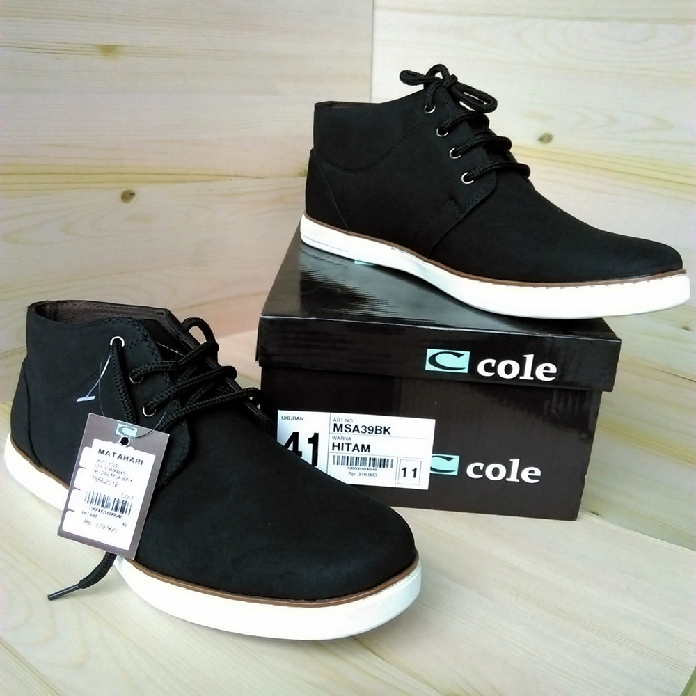 Sepatu Pria COLE MSA39BK Casual Sneakers Premium Original Matahari