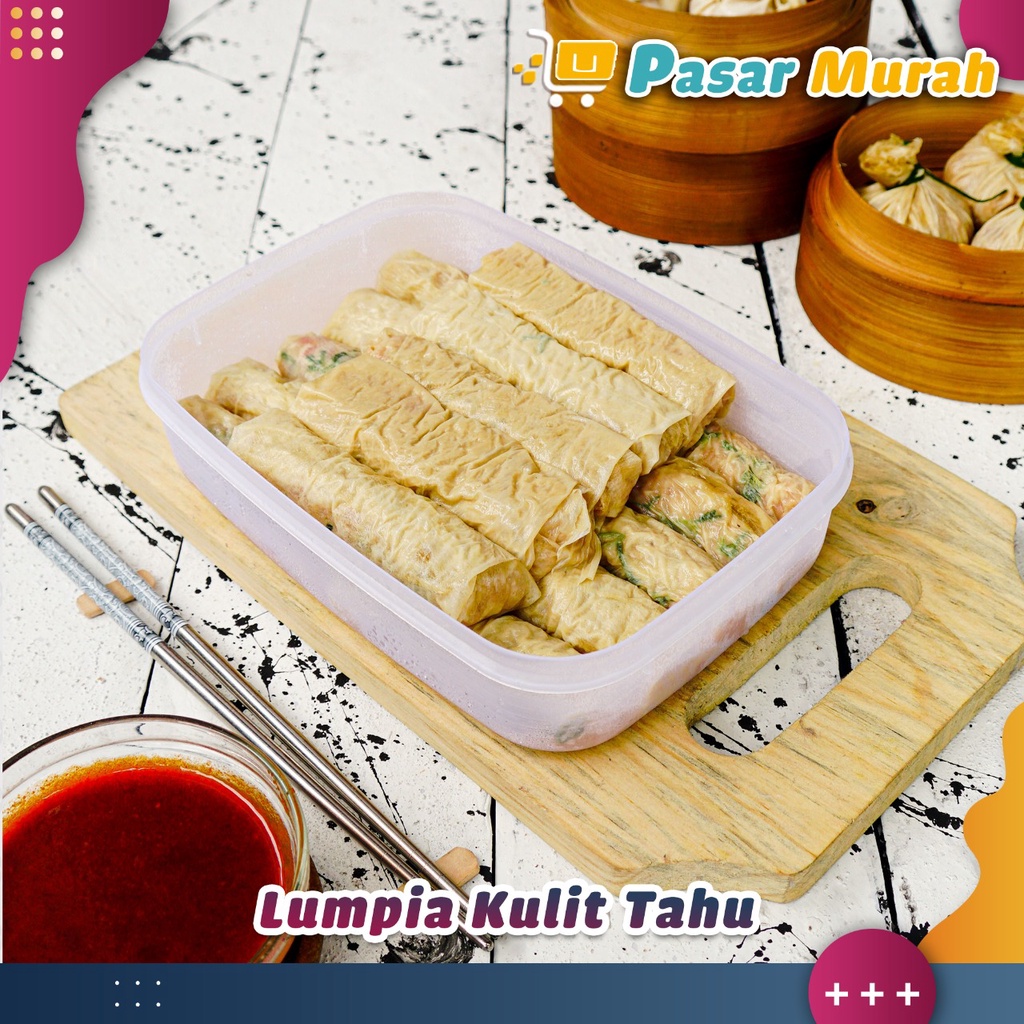 

DIMSUM FROZEN LUMPIA KULIT TAHU ISI 15/BOX - DISTRIBUTOR DIMSUM MEDAN - DIMSUM HALAL