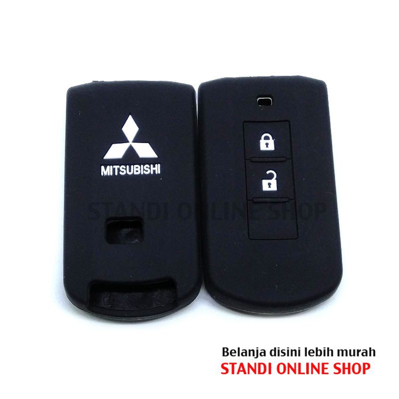 Kondom Kunci Silikon Remote Keyshirt Mitsubishi Outlander All New Pajero Mirage Lancer