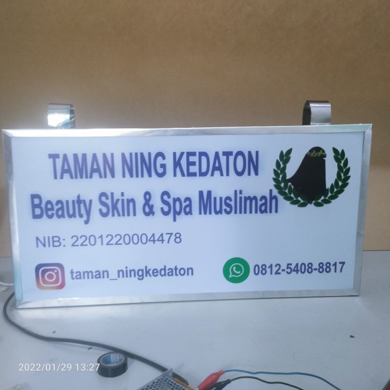 

NEON BOX BACKLITE 80x50cm