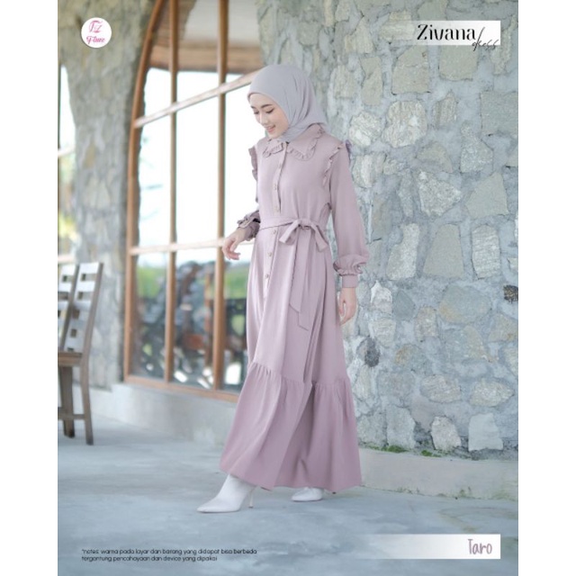 GAMIS ZIVANA / GAMIS FAUZ/ ZIVANA DRESS BY FAUZ HIJAB