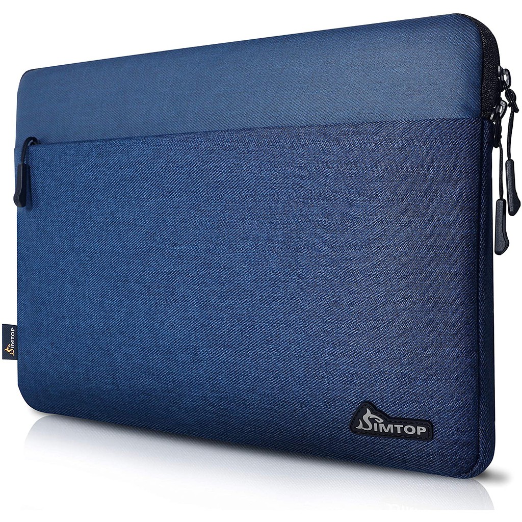 Tas Laptop Jinjing Handstrap Sleeve Simtop Shockproof Size 14 inch