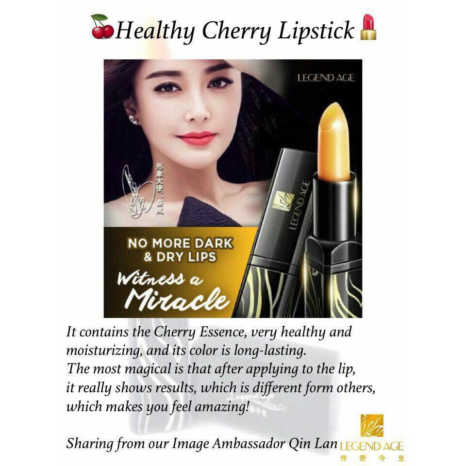 Legend Age Masker Bibir 3 in 1 Model Cherry untuk Kesehatan