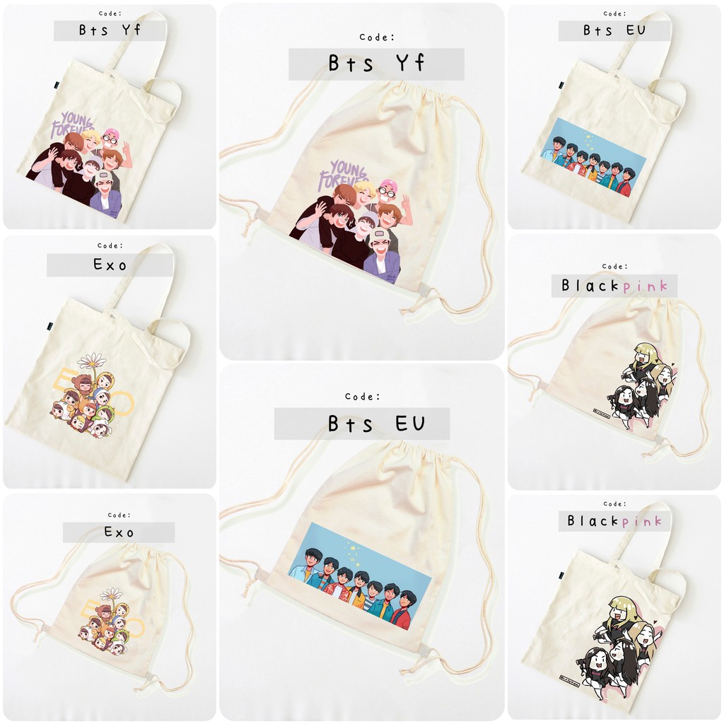 Totebag Kpop Korean culture budaya korea seoul  #TOKR