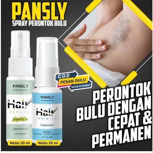 Jual PANSLY Hair Removal SPRAY PANSLY Growth Hair Inhibitor Shopee