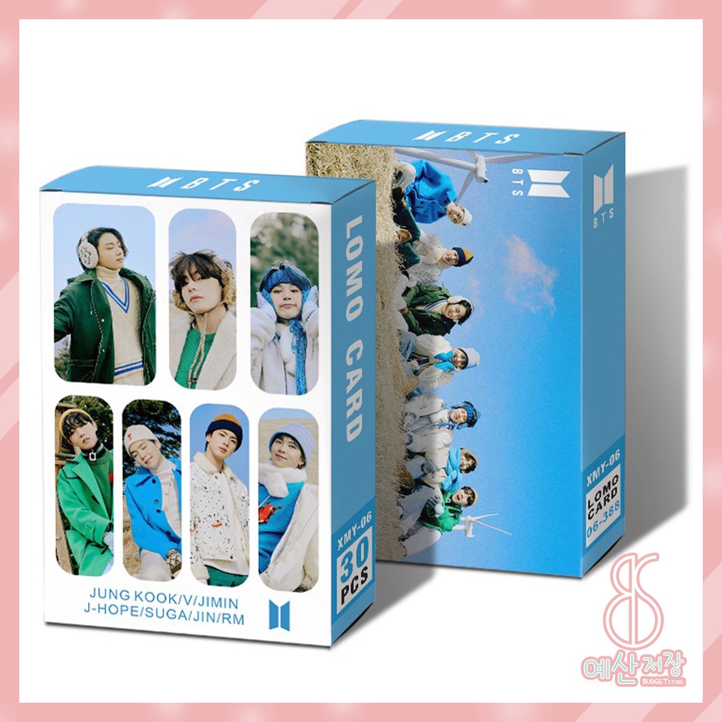 [BS] BISA COD 30pcs Photo Card BTS Winter Season 2021 Kartu Foto Lomo Card - KP801