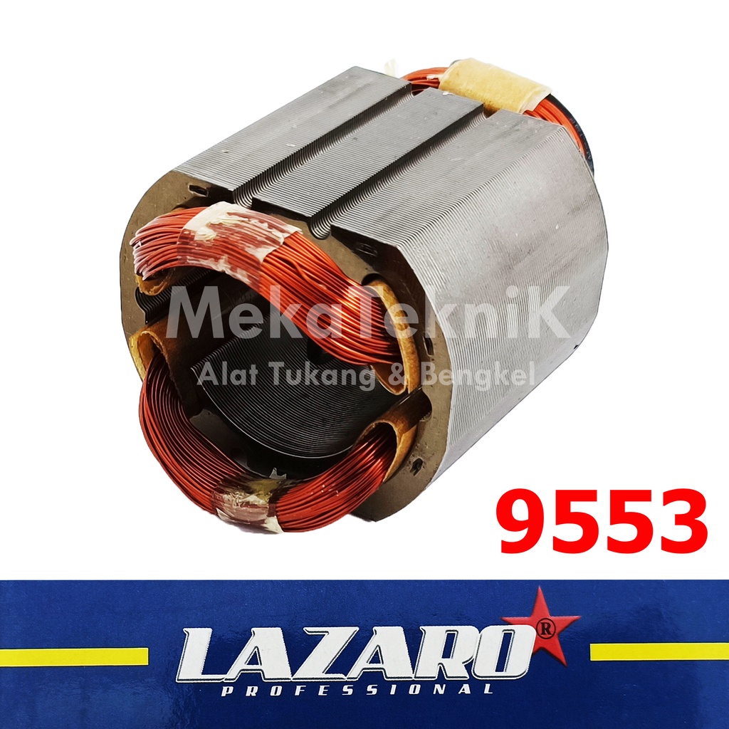 STATOR LAZARO MAKITA 9553 / STATOR MESIN GERINDA TANGAN MAKITA 9553