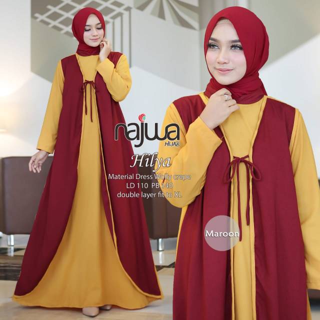 GAMIS HILYA by najwa hijab