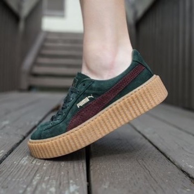 Fenty X Puma Creepers Dark Green