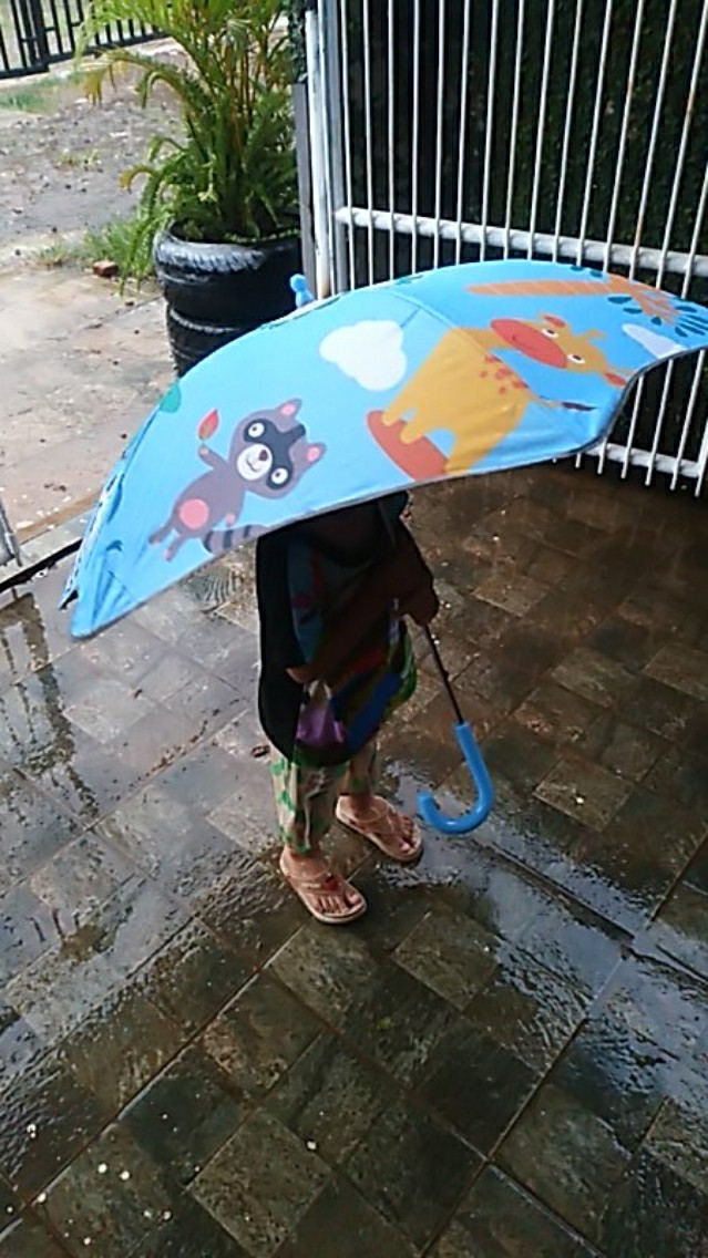 Payung Anak Segi Enam Animal / Unicorn / Binatang / Grc - 10178