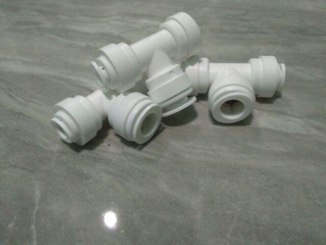 Union Tees / Konekting T Quick Connect 1/4 Inch - 3/8 Inch - 1/4 Inch