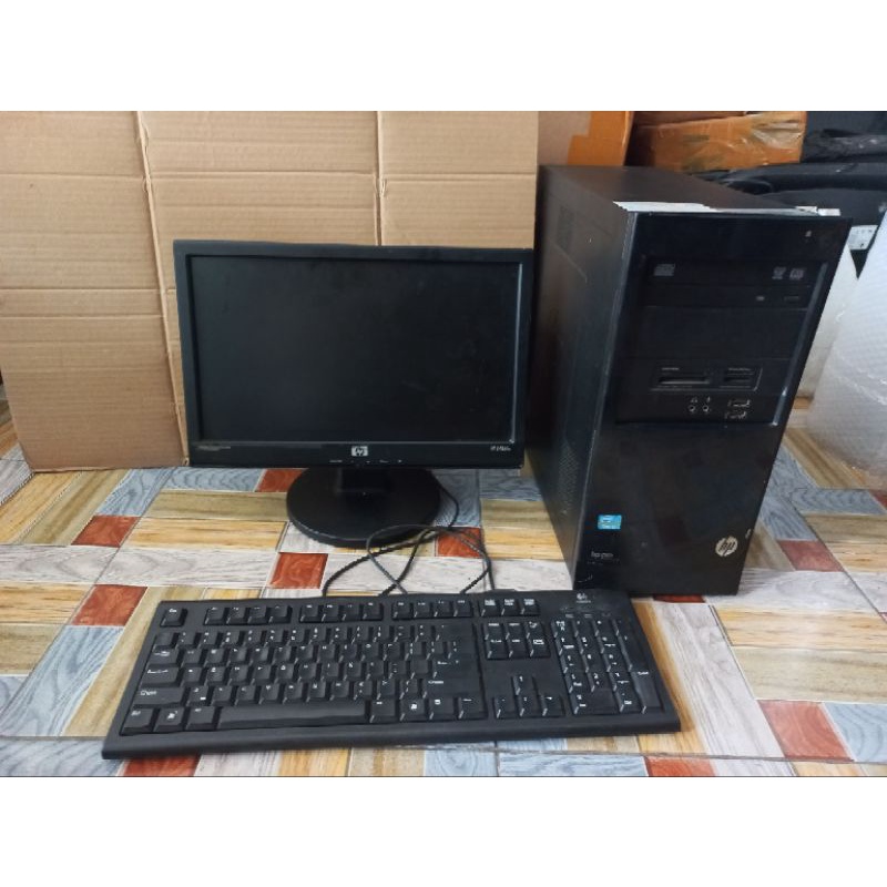 CPU PC plus LCD 16 inci Core i3 Gen3 Ram 4GB HDD500GB DVDRW