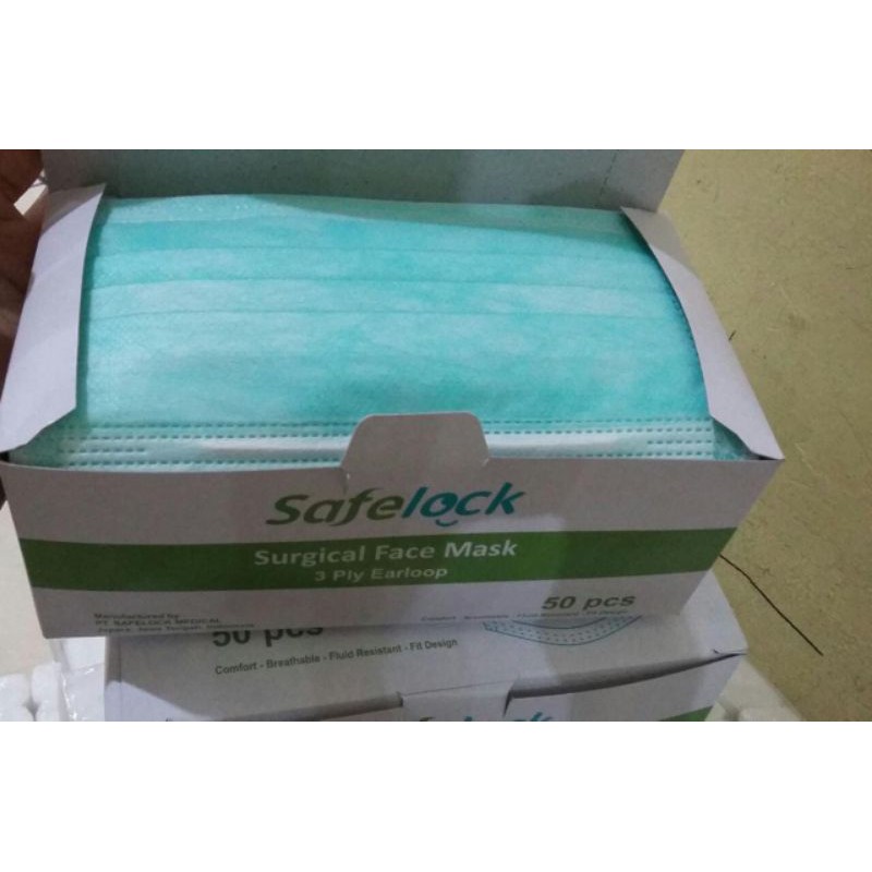 Masker Earloop Hijab Safelock