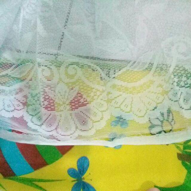 Tirai Jendela Rumah Putih Polos/vitrace/puring/daleman/kerai/gorden/rumah/jendela