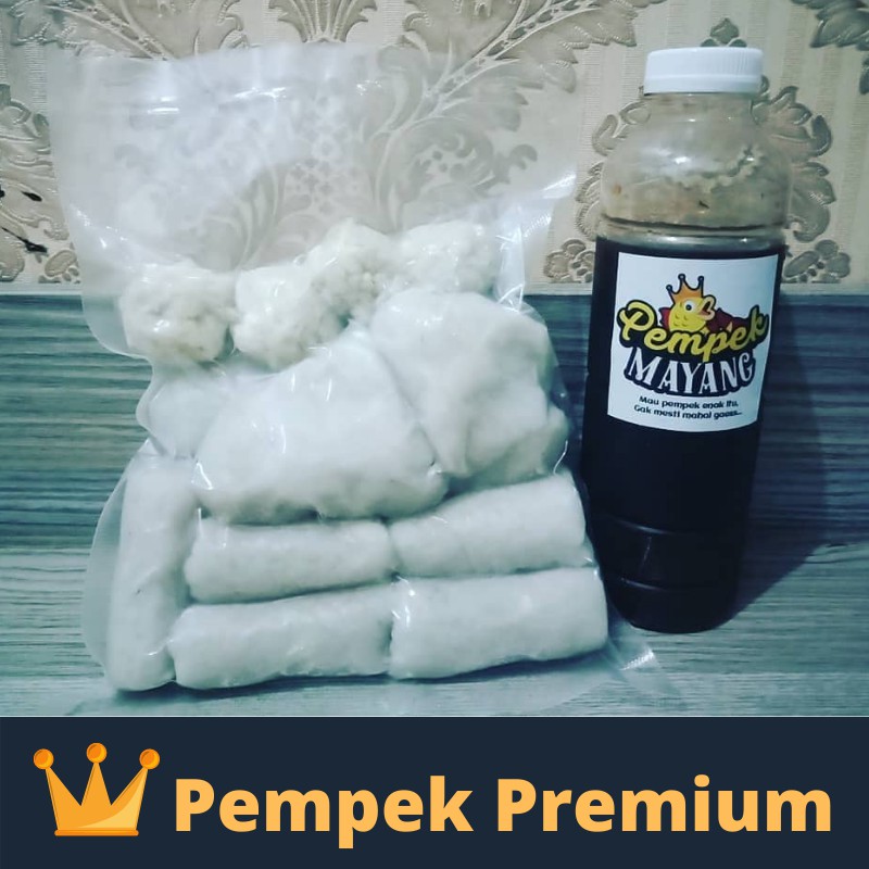 

PEMPEK CAMPUR PREMIUM - TELOR, LENJER, ADAAN (ISI 12)