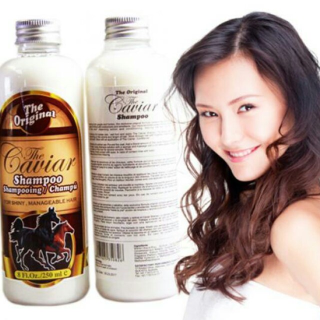 [BPOM] Paket Caviar Shampoo Kuda + Conditioner