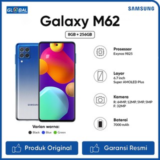Samsung Galaxy M62 Smartphone [8/256GB] Garansi Resmi